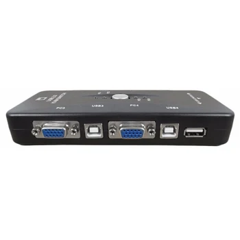 Switch Video Cable Computer Connection 4 Port Kvm Data Durable Portable VGA Splitter Stable Transfer Adapter Anti-interference
Switch Video Cable Computer Connection 4 Port Kvm Data Durable Portable VGA Splitter Stable Transfer Adapter Anti-interference