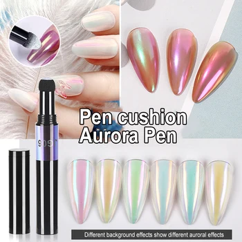 1PC Nail Cushion Aurora Magic Pen Solid Local Tyrant Gold Pen Magic Mirror Chalk Cushion Pen Aurora Powder Air Cushion Pen TSLM1
1PC Nail Cushion Aurora Magic Pen Solid Local Tyrant Gold Pen Magic Mirror Chalk Cushion Pen Aurora Powder Air Cushion Pen TSLM1
