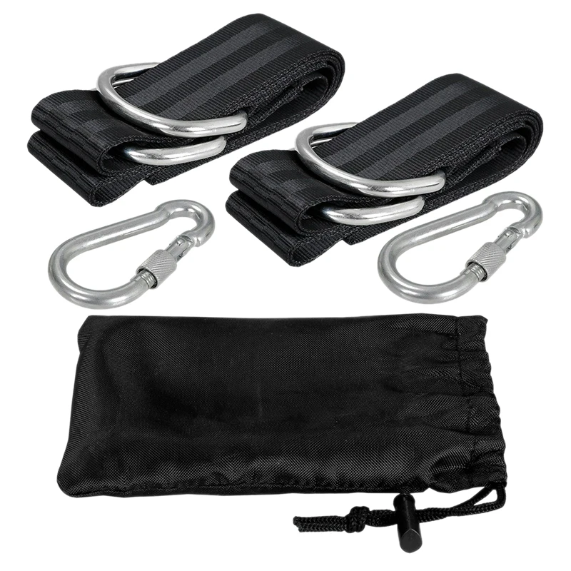 EASY-Tree Swing Straps Kit Hanging Straps Hammock Tree Swing 5Ft With 2 Heavy Duty Carabiner Hooks
EASY-Tree Swing Straps Kit Hanging Straps Hammock Tree Swing 5Ft With 2 Heavy Duty Carabiner Hooks