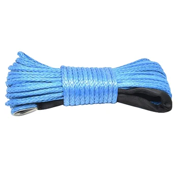 7700Lbs Electric Winch Rope Nylon Rope High Strength Fiber Rope 6mmx15M Car Trailer Rope Trailer Belt
7700Lbs Electric Winch Rope Nylon Rope High Strength Fiber Rope 6mmx15M Car Trailer Rope Trailer Belt