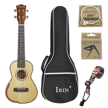 IRIN Concert Ukulele Kit 23 Inch Spruce Wood Acoustic Ukelele Engineered Wood Fingerboard Neck Hawaii 4 String Guitarra
IRIN Concert Ukulele Kit 23 Inch Spruce Wood Acoustic Ukelele Engineered Wood Fingerboard Neck Hawaii 4 String Guitarra