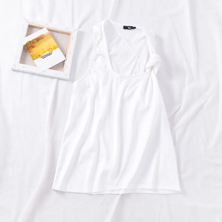 2019 Early Spring Korean-style Trendy Pure Color Loose-Fit Pullover Sleeveless Camisole Fashion New Style Casual Western Style
2019 Early Spring Korean-style Trendy Pure Color Loose-Fit Pullover Sleeveless Camisole Fashion New Style Casual Western Style