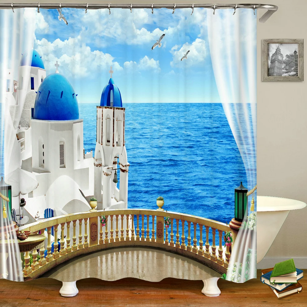 Rural Idyllic Flowers European Garden Shower Curtain Bathroom Waterproof 3d Printed Bath Curtains with 10 Hooks Polyester Cloth Rural Idyllic Flowers European Garden Shower Curtain Bathroom Waterproof 3d Printed Bath Curtains with 10 Hooks Polyester Cloth