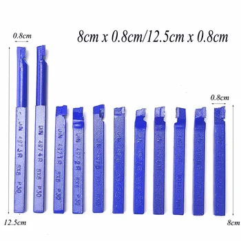 New 11Pcs/Set 8mm Welding CNC Lathe Cutting Tool Metal Carbide Brazed Tipped Bit Working Lathe Turning Cutting Threading Tool
New 11Pcs/Set 8mm Welding CNC Lathe Cutting Tool Metal Carbide Brazed Tipped Bit Working Lathe Turning Cutting Threading Tool