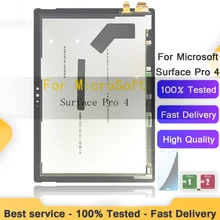 Bloc écran tactile LCD de remplacement, 1724 pouces, pour MicroSoft Surface Pro 4 12.3, 100% Tes=