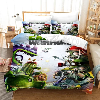 Plants V.S. Zombies 3D Printed Bed Linens Duvet Covers Pillowcases Comforter Bedding Sets Bedclothes Bed Linen Bed Set
Plants V.S. Zombies 3D Printed Bed Linens Duvet Covers Pillowcases Comforter Bedding Sets Bedclothes Bed Linen Bed Set