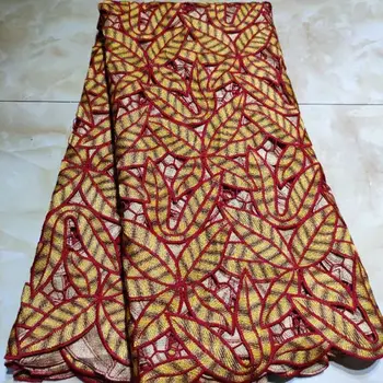 High Quality African Tulle Guipure Cord Lace Fabric Latest Nigerian French Network Cord Lace Fabric For Dress
High Quality African Tulle Guipure Cord Lace Fabric Latest Nigerian French Network Cord Lace Fabric For Dress