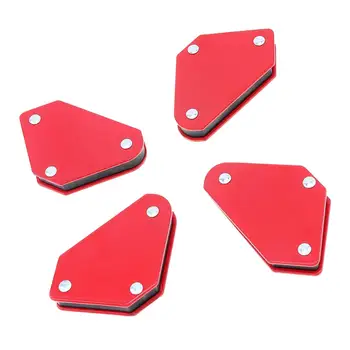 4Pcs/set 9LB Triangle Magnetic Welding Positioner Fixed Angle 45° 90° 135° New