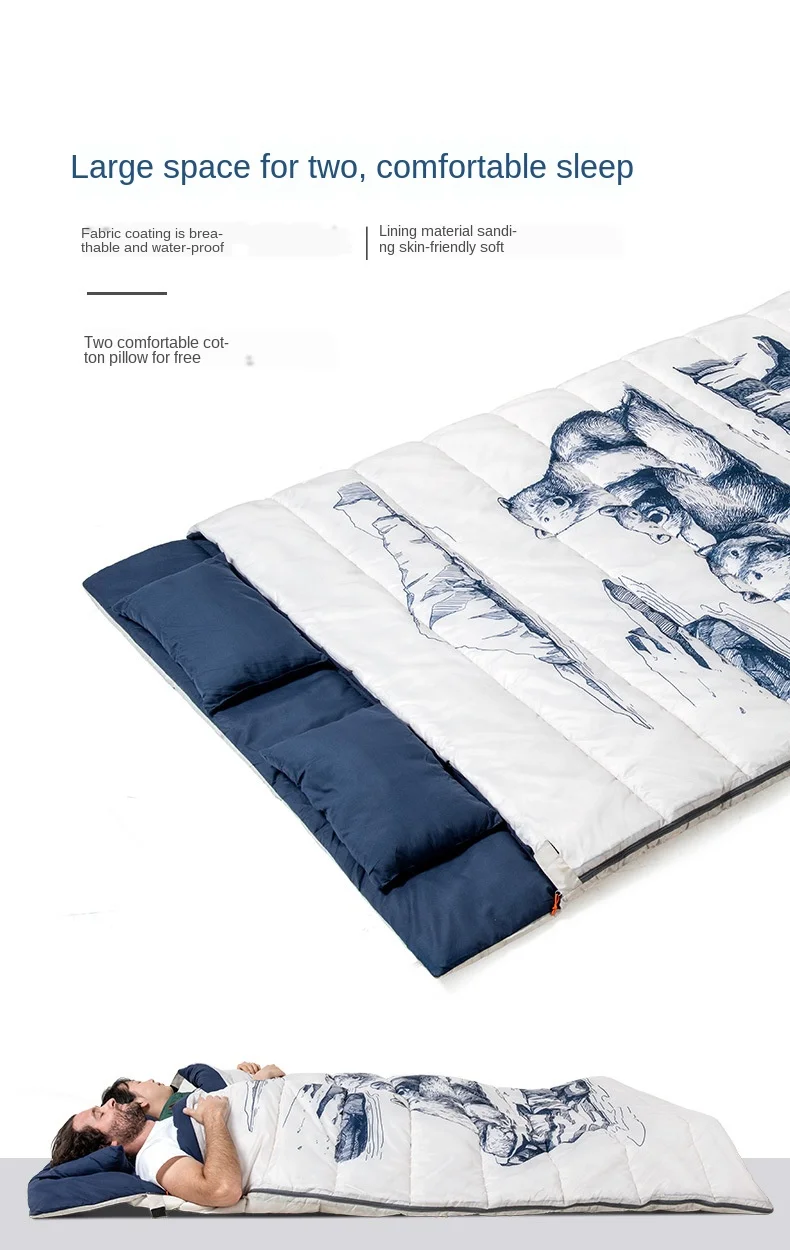Naturehike Double Person Sleeping Bag With Pillow Pattern Outdoor Breathable Anti Spillage Moisture Proof Sleeping Bag Sleeping Bags Aliexpress Naturehike Double Person Sleeping Bag With Pillow Pattern Outdoor Breathable Anti Spillage Moisture Proof Sleeping Bag Sleeping Bags Aliexpress