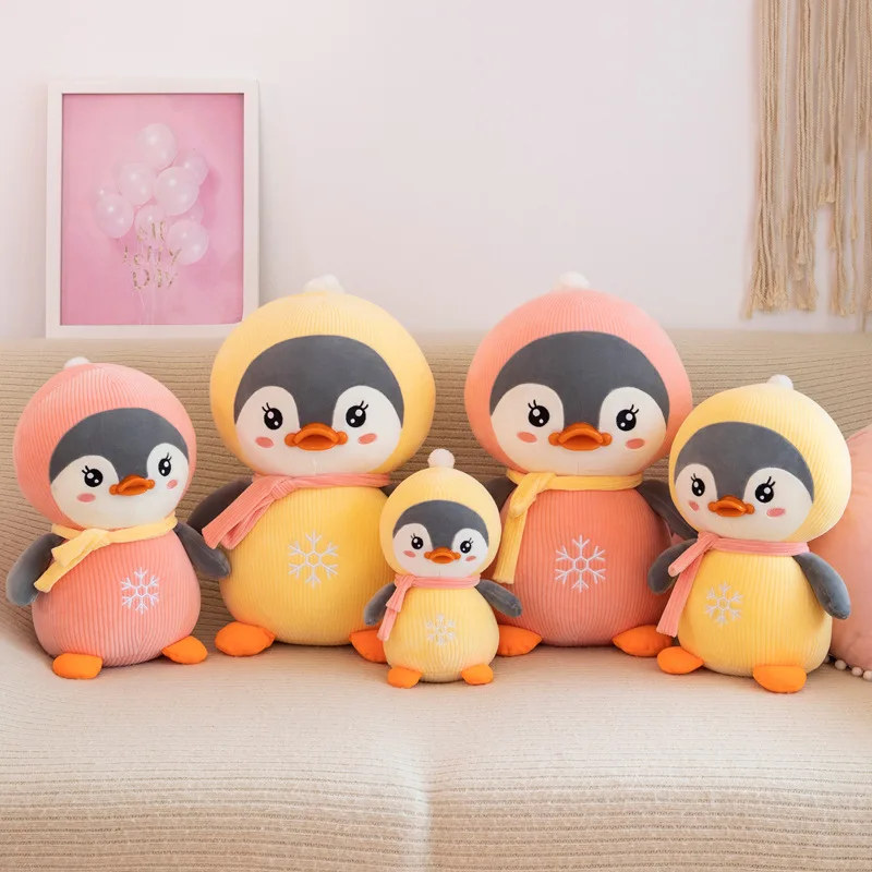

25cm/35cm/45cm Super Soft Penguin Plush Toy Cute Cartoon Animal Penguin Stuffed Doll Girls Lovers Valentine's Gifts Sofa Pillow