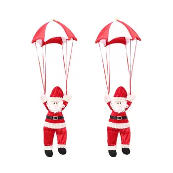 2 pcs Santa Claus atrium pendant Christmas pendant parachute Santa Claus snowman pendant Christmas decorations
2 pcs Santa Claus atrium pendant Christmas pendant parachute Santa Claus snowman pendant Christmas decorations