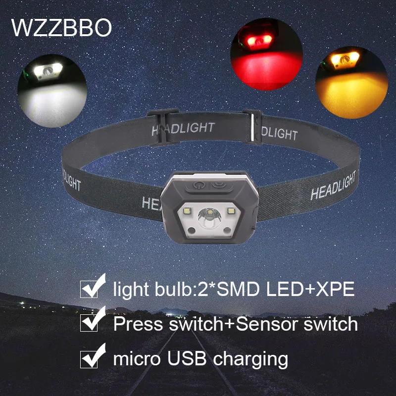 Mini LED Headlamp Rechargeable Fishing Lantern Head Torch Waterproof micro USB charging head light led Camping Hunting Fishing
Mini LED Headlamp Rechargeable Fishing Lantern Head Torch Waterproof micro USB charging head light led Camping Hunting Fishing