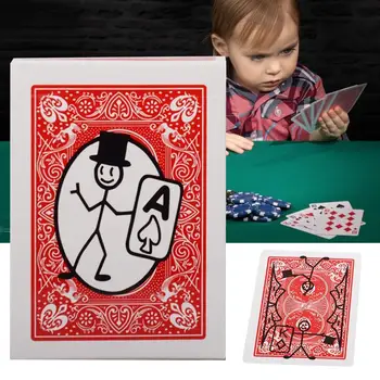 Magic Poker New Secret Marked Poker Cards See Through Playing Cards Magic Toys Simple But Unexpected Magic Tricks Magic Props 4
Magic Poker New Secret Marked Poker Cards See Through Playing Cards Magic Toys Simple But Unexpected Magic Tricks Magic Props 4
