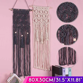 Macrame Woven Wall Hanging Bohos Chic Bohemian Room Geometric Tapestry Art Beautiful Apartment Dorm Room Decoration
Macrame Woven Wall Hanging Bohos Chic Bohemian Room Geometric Tapestry Art Beautiful Apartment Dorm Room Decoration