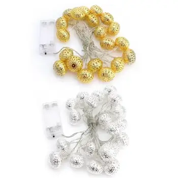 Ball Lights String Moroccan Celebration Festival Xmas Party LED String Lights Beautiful with Battery Box 3.0M Hollow out
Ball Lights String Moroccan Celebration Festival Xmas Party LED String Lights Beautiful with Battery Box 3.0M Hollow out