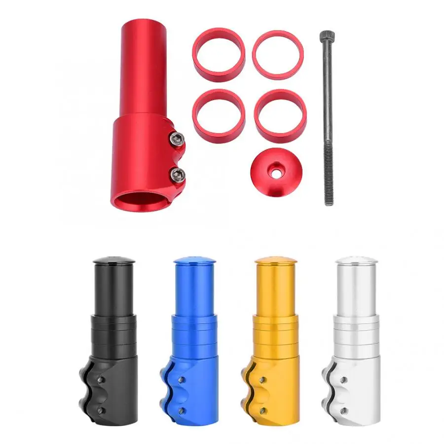 12cm Bike Fork Stem Extender Bicycle Cycling Handlebar Riser Adapter Bicycle Part for 28.6mm Front Fork
12cm Bike Fork Stem Extender Bicycle Cycling Handlebar Riser Adapter Bicycle Part for 28.6mm Front Fork