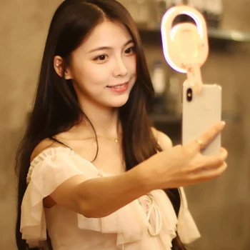 Selfie Double Ring Fill Lights Wide Angle Macro Lens 52 LED Makeup Clip Light Camera for Phone AS99
Selfie Double Ring Fill Lights Wide Angle Macro Lens 52 LED Makeup Clip Light Camera for Phone AS99