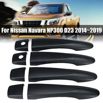 Black Door Handle Cover Protector For Nissan Navara NP300 D23 2014~2019
Black Door Handle Cover Protector For Nissan Navara NP300 D23 2014~2019