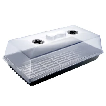 WINOMO Plastic Plant Seeds Growing Box Tray Nursery Containers Seeding Case with Transparent Cover
WINOMO Plastic Plant Seeds Growing Box Tray Nursery Containers Seeding Case with Transparent Cover
