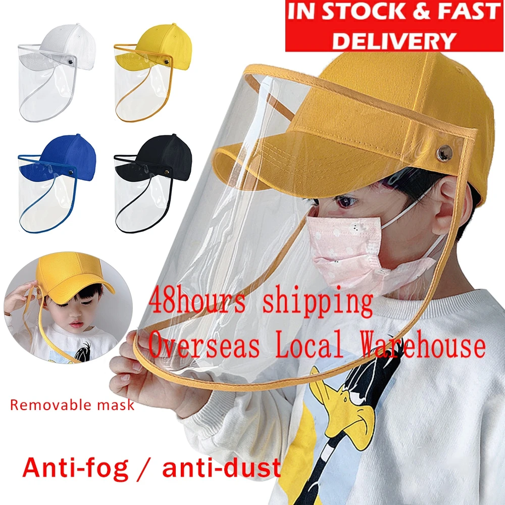 Children Multi-function Protective Cap Protective Hat Eye Windproof Hat Anti-saliva Isolation Face Cover Bacteria Proof in Stock
Children Multi-function Protective Cap Protective Hat Eye Windproof Hat Anti-saliva Isolation Face Cover Bacteria Proof in Stock