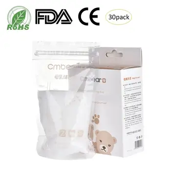 30pcs 220ML Baby Breast Milk Storage Bags Leak Proof Sterilized Baby Food Breast Milk Freezer Storage Bags for Infant Feeding 
30pcs 220ML Baby Breast Milk Storage Bags Leak Proof Sterilized Baby Food Breast Milk Freezer Storage Bags for Infant Feeding