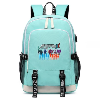 DARLING in the FRANXX Anime USB Laptop Backpack ZERO TWO School Bags Teenage Boys Cartoon Bookbag Women Oxford Travel Bagpack
DARLING in the FRANXX Anime USB Laptop Backpack ZERO TWO School Bags Teenage Boys Cartoon Bookbag Women Oxford Travel Bagpack