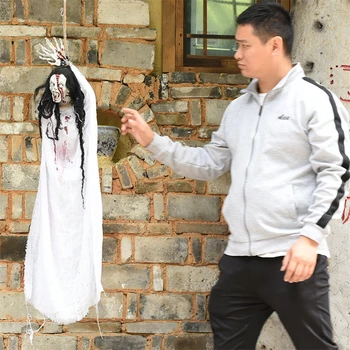 Bar Haunted House Horror Halloween Props Spooky Skull Halloween Hanging Ghost Grim Reaper Ghost Scary Halloween Decoration
Bar Haunted House Horror Halloween Props Spooky Skull Halloween Hanging Ghost Grim Reaper Ghost Scary Halloween Decoration