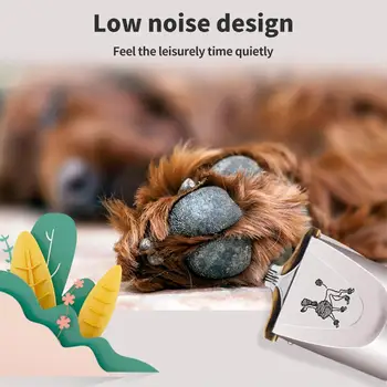 Pet Shaver Dog Hair Clipper Pet Hair Trimmer Fast Security White USB Charging Stainless Steel Trim Cat Pets
Pet Shaver Dog Hair Clipper Pet Hair Trimmer Fast Security White USB Charging Stainless Steel Trim Cat Pets