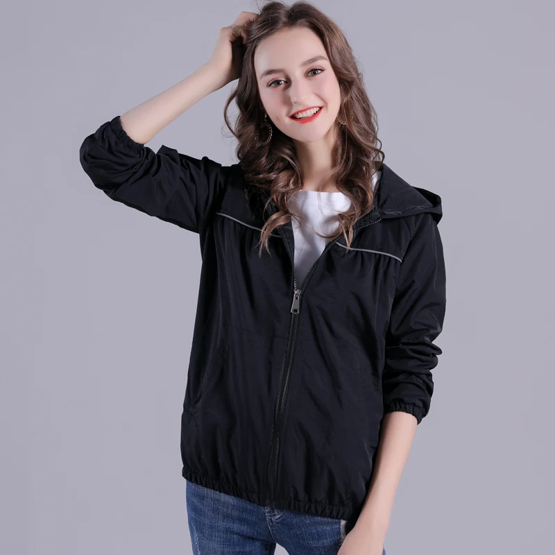 Spring and Autumn Lady Jacket Versatile Trend Sports Casual Coat Women Loose Black Suntan Short Clothing
Spring and Autumn Lady Jacket Versatile Trend Sports Casual Coat Women Loose Black Suntan Short Clothing