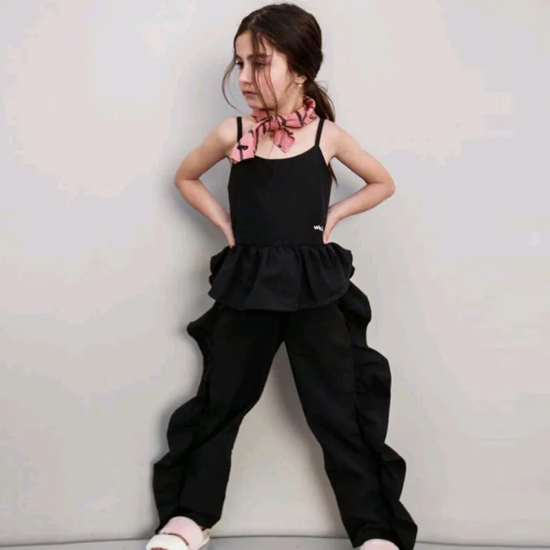 HI&JUBER Summer 2019 New Girls Clothes Sets Cartoon Dinosaur Style Sling Tops And Pants Outfits Kids Clothes 2Pieces Sets
HI&JUBER Summer 2019 New Girls Clothes Sets Cartoon Dinosaur Style Sling Tops And Pants Outfits Kids Clothes 2Pieces Sets