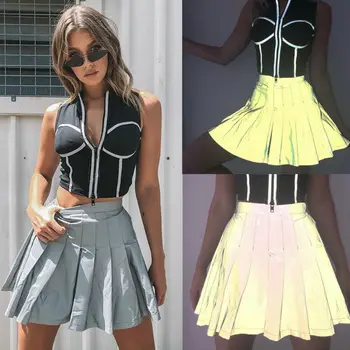 Women Fashion Girl Pleated Skirt School Preppy Style High Waist Short Mini Plaid Skirt
Women Fashion Girl Pleated Skirt School Preppy Style High Waist Short Mini Plaid Skirt