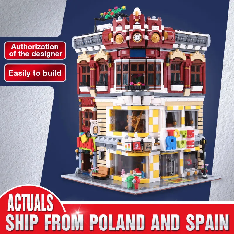 Creator series the Toys and Bookstore Model Building Blocks set classic MOC Architecture Toys for children Compatible lego
Creator series the Toys and Bookstore Model Building Blocks set classic MOC Architecture Toys for children Compatible lego