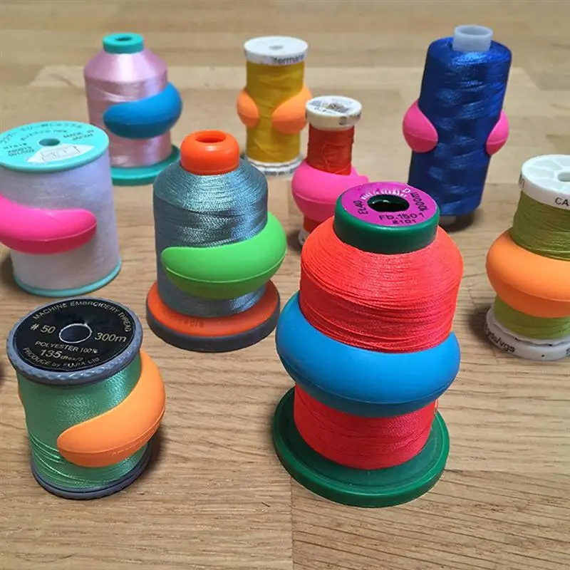 20Pcs Thread Spool Huggers Bobbin Clamps Holders Keep Thread Spools From Unwinding Peels Sewing Accessories
20Pcs Thread Spool Huggers Bobbin Clamps Holders Keep Thread Spools From Unwinding Peels Sewing Accessories