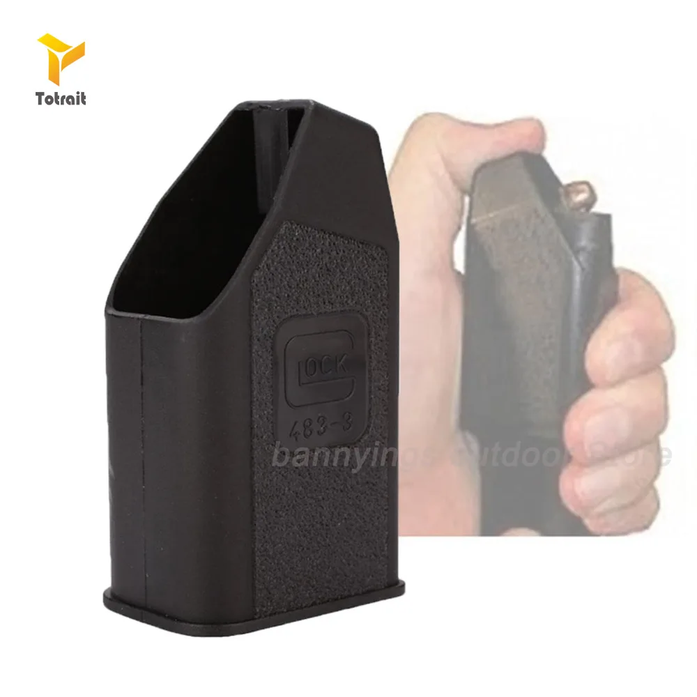 TOtrait Hunting Glock Magazine Ammo Speed Loader for 9mm,40,357,45 GAP Mags Clips Clip for Glock Magazine High Quality
TOtrait Hunting Glock Magazine Ammo Speed Loader for 9mm,40,357,45 GAP Mags Clips Clip for Glock Magazine High Quality