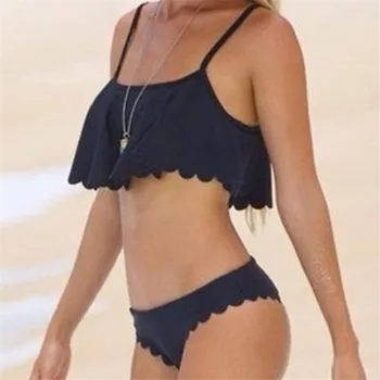 Sexy Bikini Set Women 2020 New Padded Lotus Leaf Bikinis Push Up Swimwear Female Swimsuit Bathing Suit Brazilian Bandage Biquini
Sexy Bikini Set Women 2020 New Padded Lotus Leaf Bikinis Push Up Swimwear Female Swimsuit Bathing Suit Brazilian Bandage Biquini