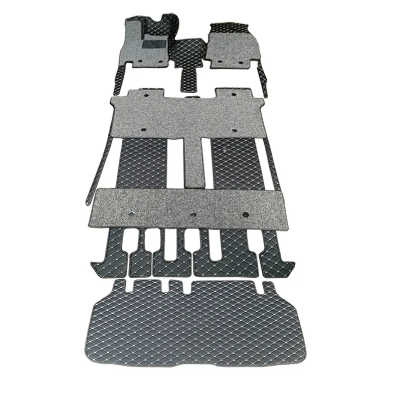 Top quality! Custom full set car floor mats for Toyota Previa 7 8 seats 2020-2006 waterproof double layers carpets,Free shipping 
Top quality! Custom full set car floor mats for Toyota Previa 7 8 seats 2020-2006 waterproof double layers carpets,Free shipping