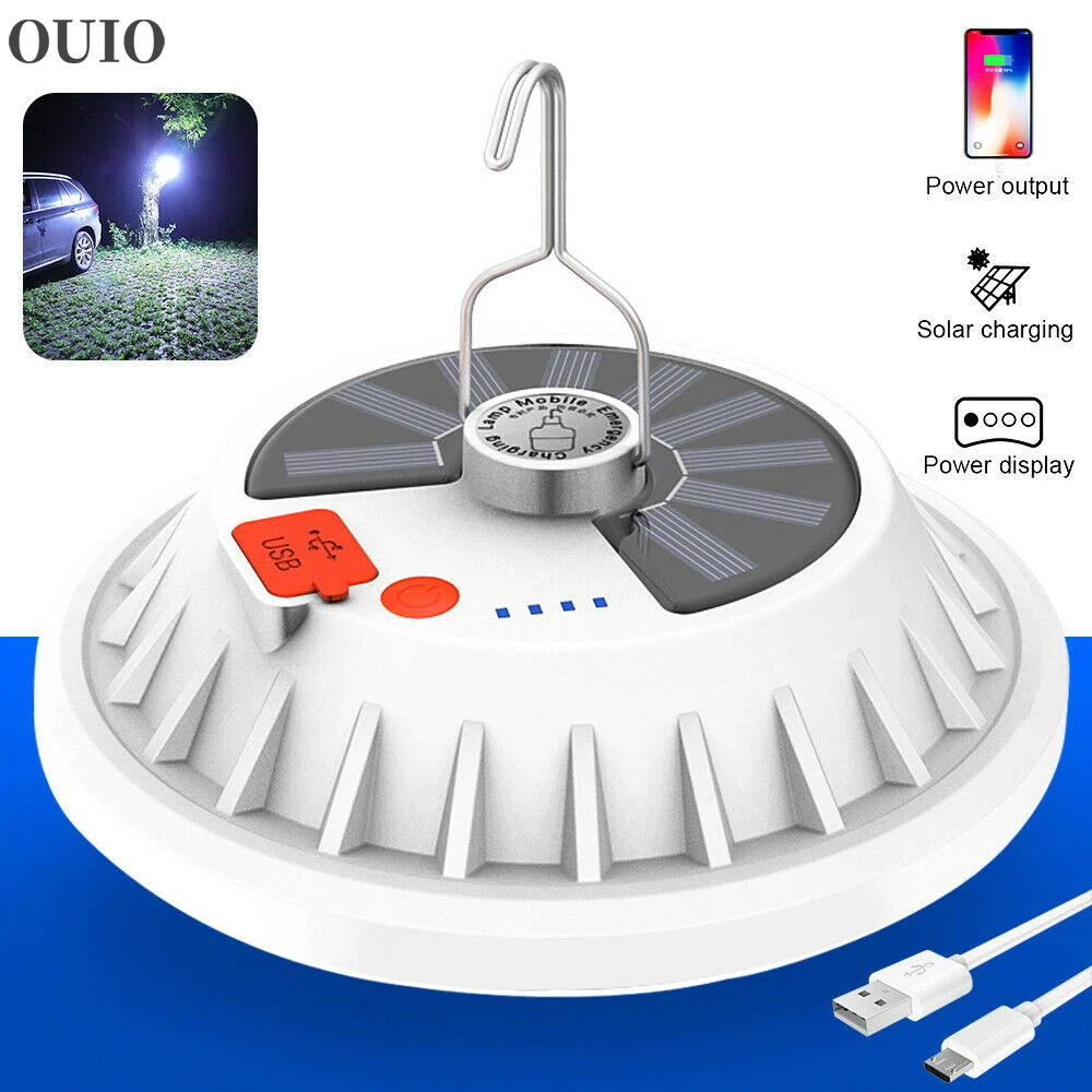 20000LM Solar Torch Ultra Bright LED Rechargeable Work Light For Camping Outdoor Lamp USB Output Power bank
20000LM Solar Torch Ultra Bright LED Rechargeable Work Light For Camping Outdoor Lamp USB Output Power bank