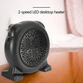 2 Speed 600W Desktop Heater LED Digital Display Portable Plug-in Remote Control Personal Space Warmer Household Appliances
2 Speed 600W Desktop Heater LED Digital Display Portable Plug-in Remote Control Personal Space Warmer Household Appliances