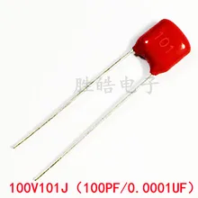 20PCS 100V101J 5%100PF Pitch=5mm 0.1NF 100V 101 101J CBB Polypropylene Film Capacitor
20PCS 100V101J 5%100PF Pitch=5mm 0.1NF 100V 101 101J CBB Polypropylene Film Capacitor