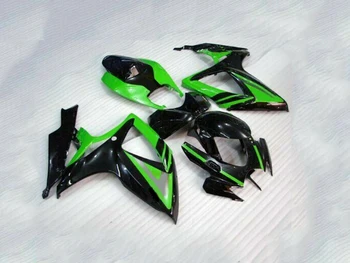 GSXR 600 750 Black w/ Green Complete Injection Fairing Kit For 2006-2007 Suzuki GS-XR GSX-R 600 750
GSXR 600 750 Black w/ Green Complete Injection Fairing Kit For 2006-2007 Suzuki GS-XR GSX-R 600 750