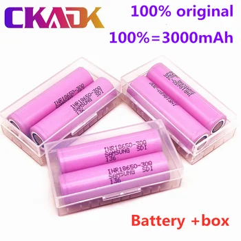50pcs original for INR 18650 30Q 18650 battery 3.7V 3000 mAh li-ion Rechargeable Batteries for electronic cigarette flashlight 
50pcs original for INR 18650 30Q 18650 battery 3.7V 3000 mAh li-ion Rechargeable Batteries for electronic cigarette flashlight