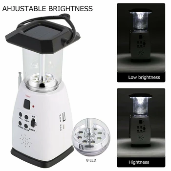 ELOS-Multi-Functional Powered Solar Crank LED Light Portable Outdoor Camping Tent Lamp with AM/FM Radio
ELOS-Multi-Functional Powered Solar Crank LED Light Portable Outdoor Camping Tent Lamp with AM/FM Radio