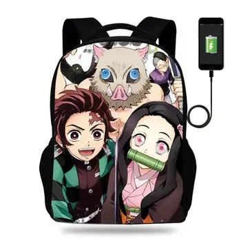 children’s schoolbags boys girls Cartoon school bag for primary/ middle school students computer backpack with USB jacks Mochila 
children’s schoolbags boys girls Cartoon school bag for primary/ middle school students computer backpack with USB jacks Mochila