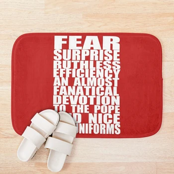 Fear, Surprise and Ruthless Efficiency Bath Mat 3d Pattern Print Bath Mats Anti Slip Soft Washable Bathroom Mat
Fear, Surprise and Ruthless Efficiency Bath Mat 3d Pattern Print Bath Mats Anti Slip Soft Washable Bathroom Mat