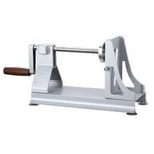 Multifunctional Vegetable Cutter Stainless Steel Blade Manual Food Spiral Slicer Cutter Machine for Potato Carrot Kitchen Tool
Multifunctional Vegetable Cutter Stainless Steel Blade Manual Food Spiral Slicer Cutter Machine for Potato Carrot Kitchen Tool