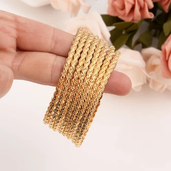 8 PCS dubai gold bangle Ethiopian bangle bracelet bangle African Women jewelry Gold Dubai big circle bangles bracelet
8 PCS dubai gold bangle Ethiopian bangle bracelet bangle African Women jewelry Gold Dubai big circle bangles bracelet