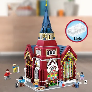 2246pcs Union Church House Model Building Blocks Street View DIY Assemble Bricks Collection Toys for Kids Christmas Gift
2246pcs Union Church House Model Building Blocks Street View DIY Assemble Bricks Collection Toys for Kids Christmas Gift