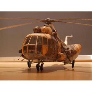 1:33 Polish Mi-17 Transport Helicopter 3D Paper Model Manual DIY Paper Work Gift Aviation Model Toys for Children 56x65cm
1:33 Polish Mi-17 Transport Helicopter 3D Paper Model Manual DIY Paper Work Gift Aviation Model Toys for Children 56x65cm