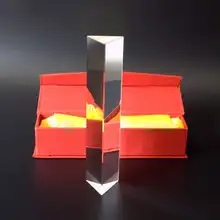 Triangular prism optical glass beam splitting prism rainbow refraction principle experiment
Triangular prism optical glass beam splitting prism rainbow refraction principle experiment