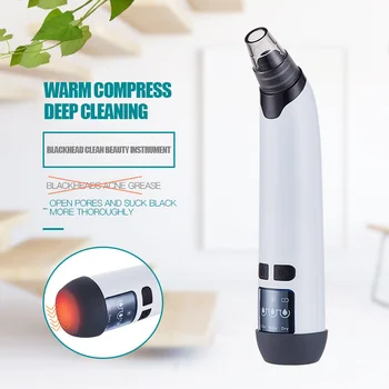 4 Tips Head Blackhead Remover Warmer Electric Deep Pore Blackhead Cleaning Pimple Acne Removal Cleaner Facial Tool Care Skin
4 Tips Head Blackhead Remover Warmer Electric Deep Pore Blackhead Cleaning Pimple Acne Removal Cleaner Facial Tool Care Skin